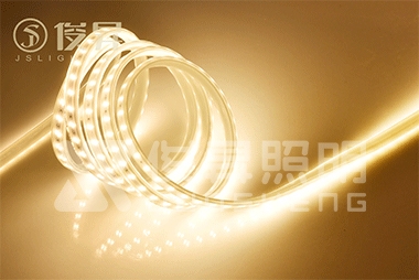 led高壓燈帶廠家闡述LED無導線燈帶的2個關鍵構成部分